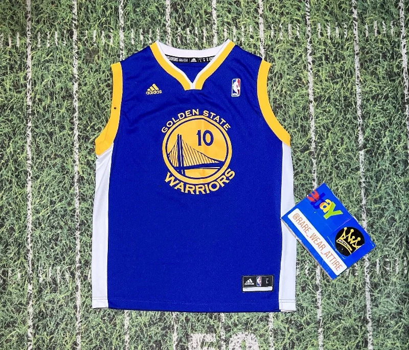 Adidas David Lee Golden State Warriors Jersey KIDS L NBA Basketball #10 8296