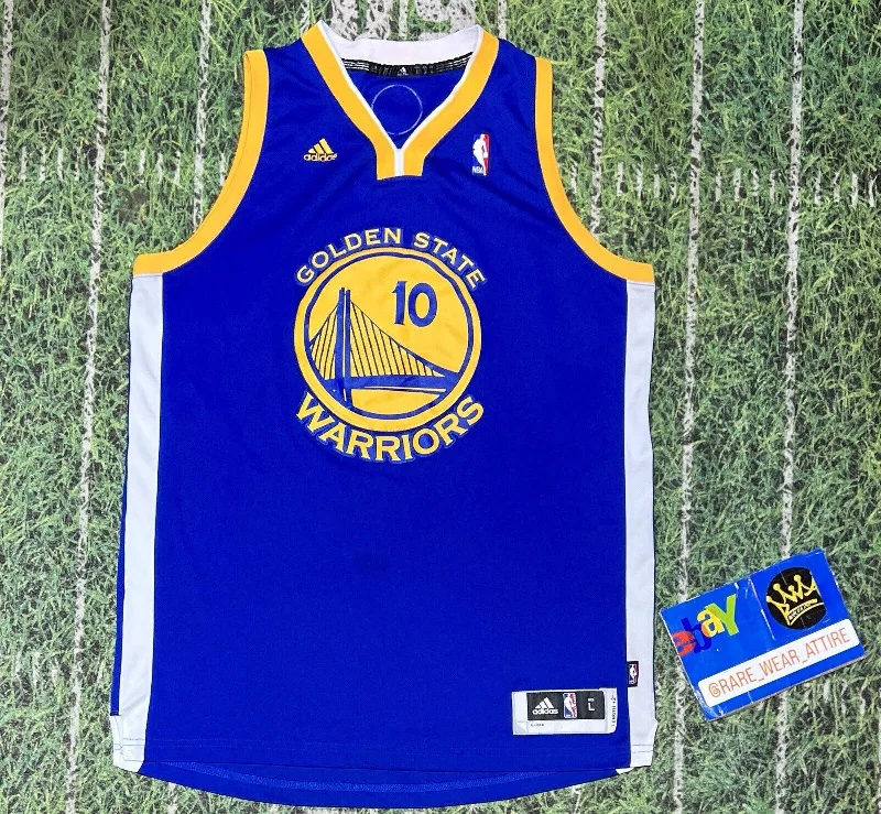 Adidas David Lee Golden State Warriors Jersey  L NBA Basketball #10