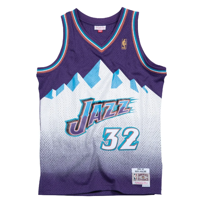 Utah Jazz Swingman Jersey Karl Malone 96