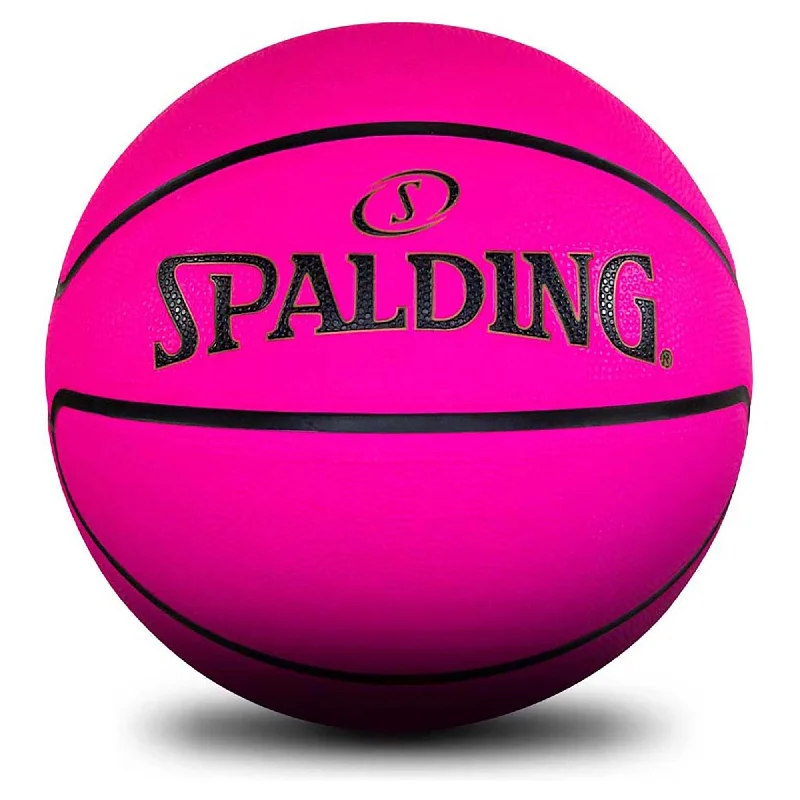 Fluro Pink Outdoor Basketball (Size 5)