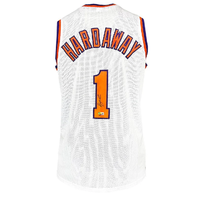 Anfernee Penny Hardaway Signed Phoenix White Basketball Jersey (Beckett)