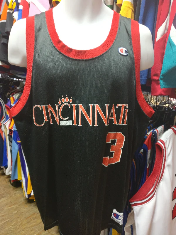 Vintage #3 CINCINNATI BEARCATS NCAA Champion Jersey 48