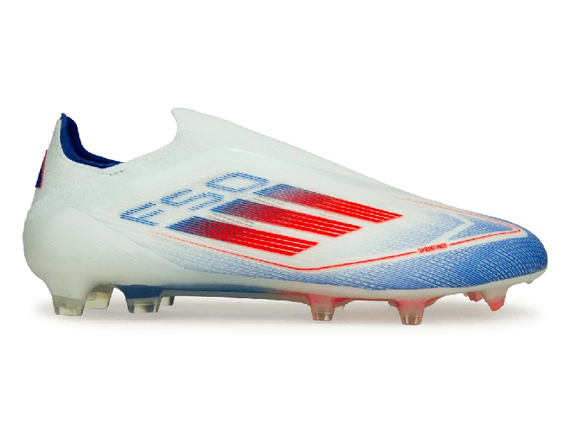 adidas Men's F50 Elite LL FG White/Lucid Blue