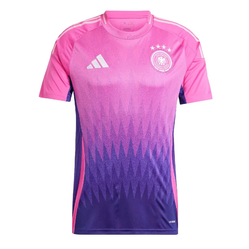 adidas Men's Germany 2024/25 Away Jersey Semi Lucid Fuchsia/Purple