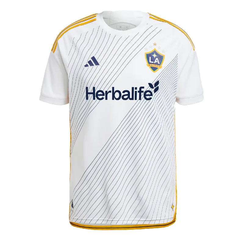 adidas Men's LA Galaxy 2024/25 Authentic Home Jersey White/Blue