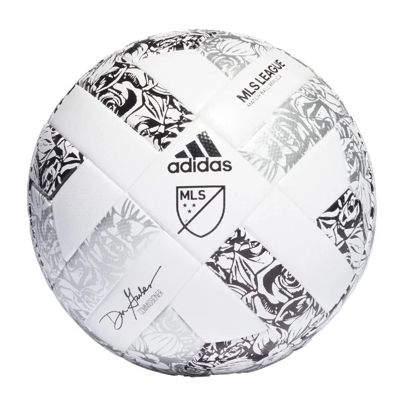 adidas MLS League Ball NFHS Ball White/Black