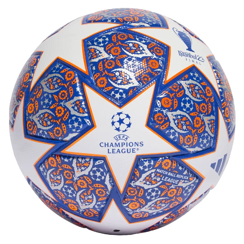 adidas UCL League Istanbul Ball White/Blue/Orange