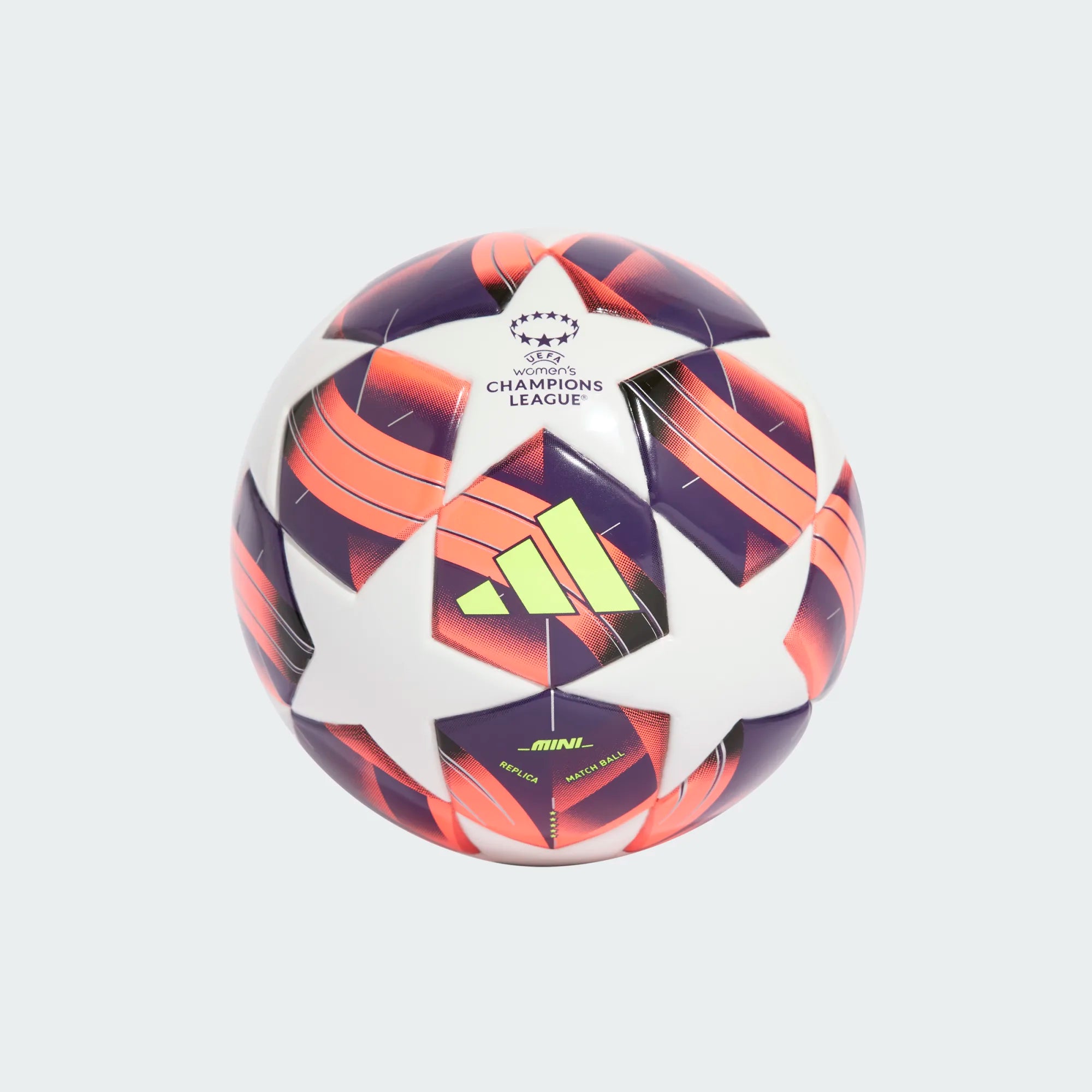 Adidas Women's Champions League Mini Ball [Purple/Pink/Orange]