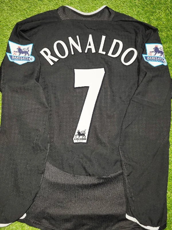 Cristiano Ronaldo Manchester United 2004 2005 Away STAND UP SPEAK UP Soccer Jersey Shirt M SKU# 112678