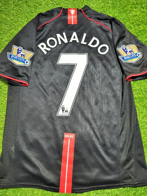 Cristiano Ronaldo Nike Manchester United 2007 2008 Away Soccer Jersey Shirt M SKU# 238347-010