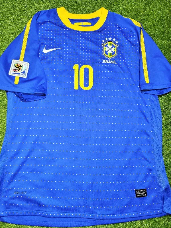 Kaka Brazil 2010 WORLD CUP Away Nike Soccer Jersey Shirt Camiseta XL SKU# 369251-493