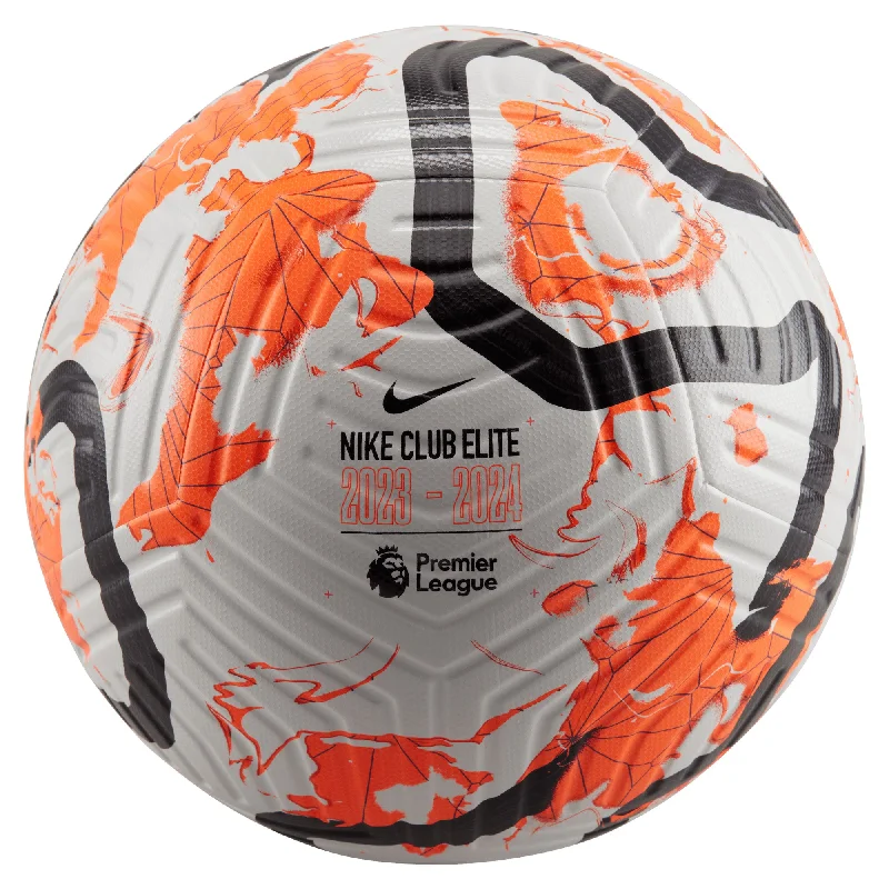 Nike Club Elite Premier League Ball White/Black/Orange