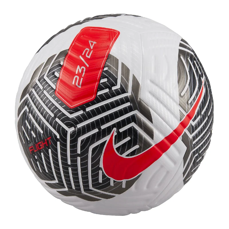 Nike 2023/24 Flight Ball White/Black/Red