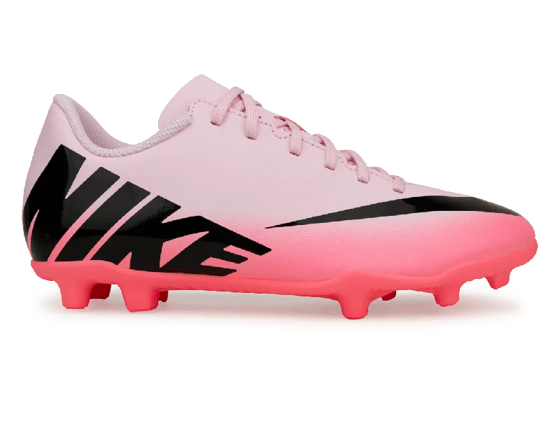 Nike Kids Zoom Mercurial Vapor 15 Club FG/MG Pink Foam/Black