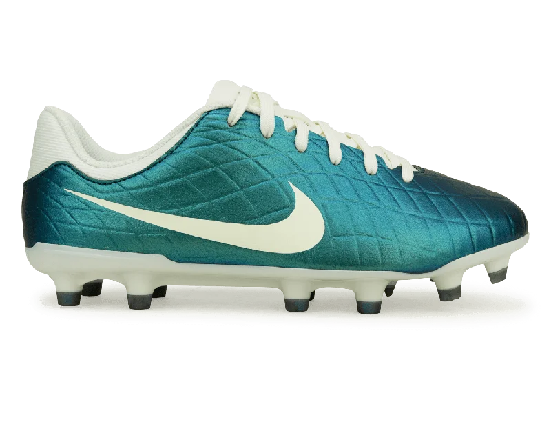 Nike Kid's Tiempo Legend 10 Academy FG/MG 30 Dark Atomic Teal/Sail