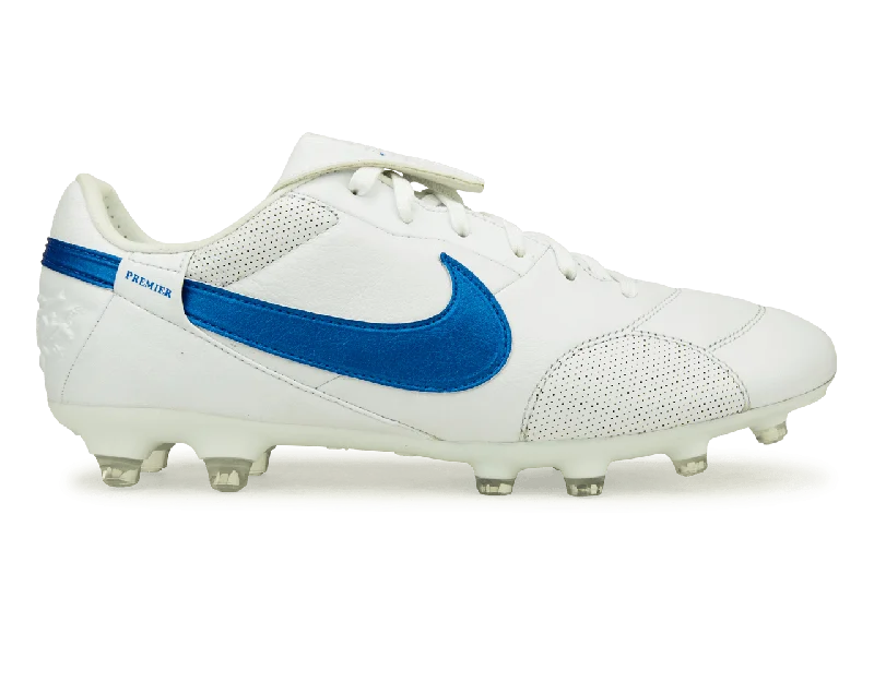 Nike Men's Premier III FG White/Signal Blue