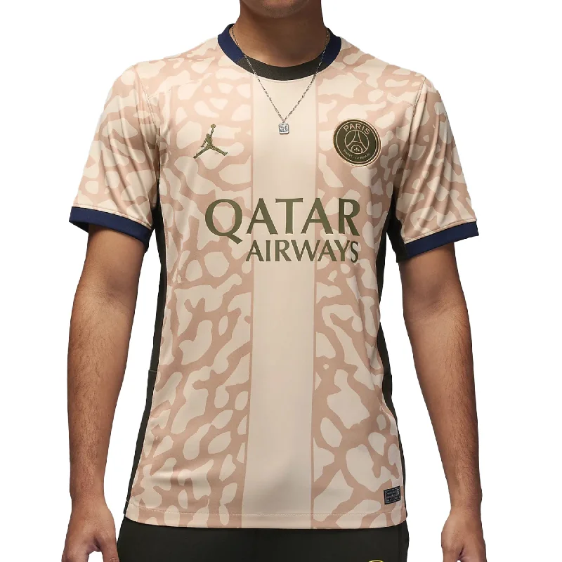 Nike Men's PSG 2024/25 Fourth Jersey Brown/Black