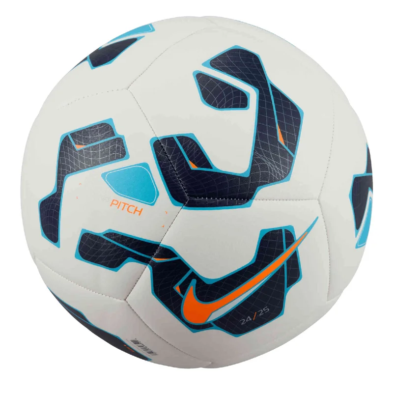 Nike Pitch Ball White/Blackened Blue