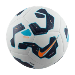 Nike Pitch Soccer Ball [White/Blue/Orange]