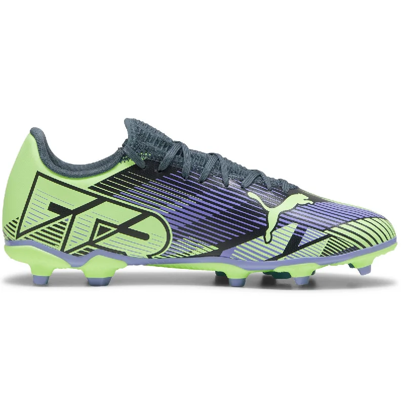 Puma Future 7 Play FG/AG Football Boots - Adult - Grey/Purple/Fizzy Apple