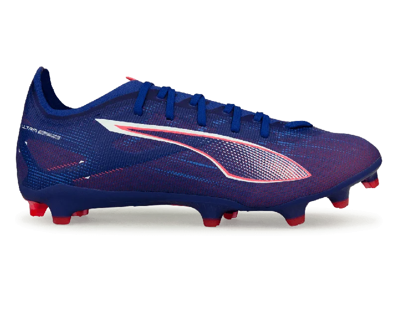 PUMA Men's Ultra 5 Match FG/AG Lapis Lazuli/White