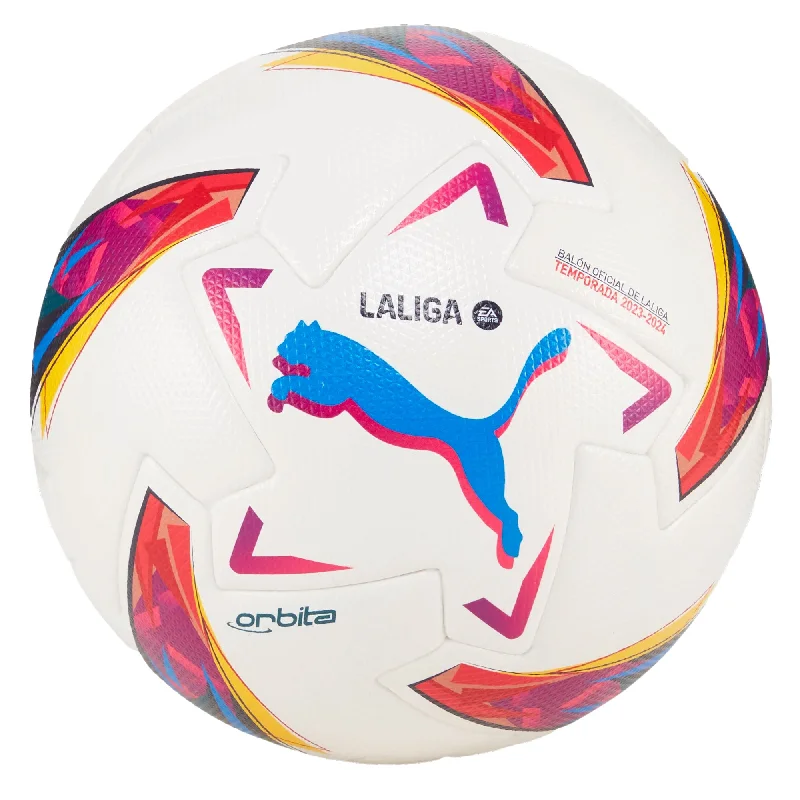 PUMA Orbita La Liga 1 FIFA Pro Official Match Ball White/MultiColor