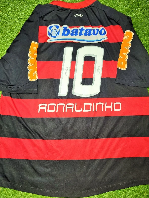 Ronaldinho Flamengo 2011 2012 Olympikus Home Soccer Jersey Shirt Camiseta XL