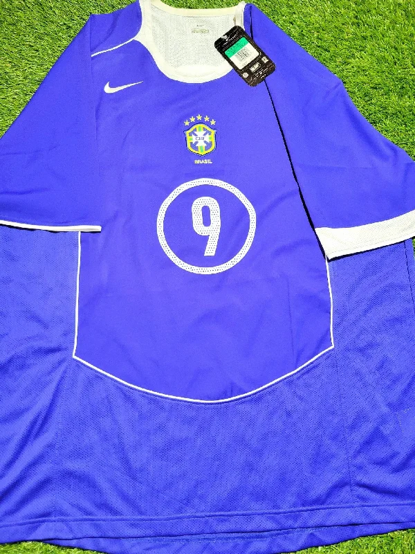 Ronaldo Nike Brazil 2004 Away Soccer Jersey Shirt BNWT XL