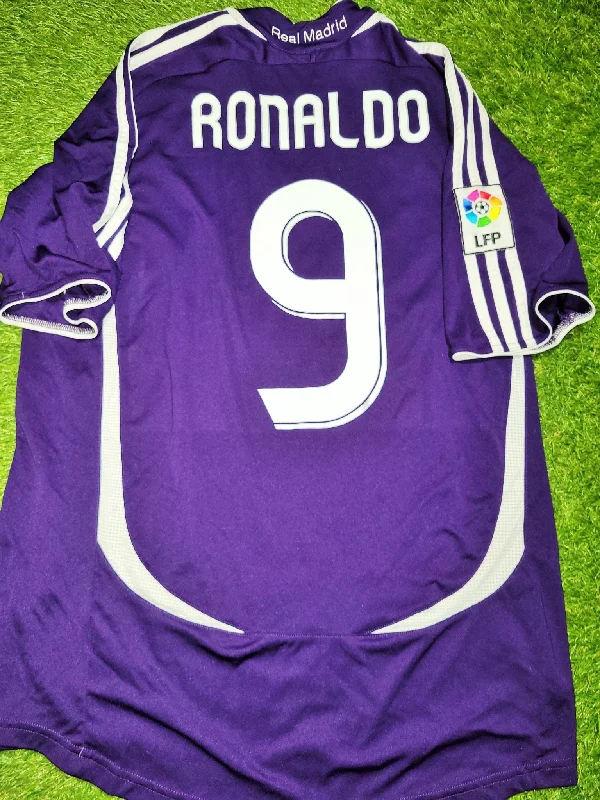 Ronaldo Real Madrid 2006 2007 Third Soccer Jersey Shirt M SKU# 055226