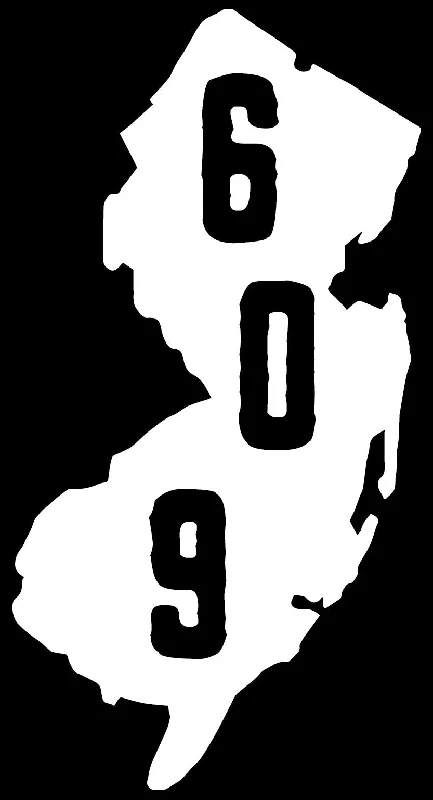 NJ Zip Code decals