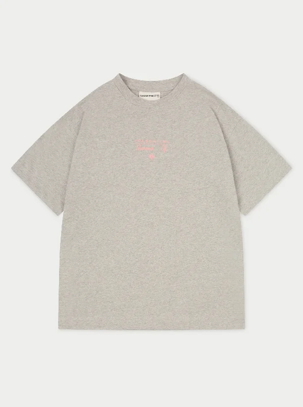 SUMMER TOUR T-SHIRT - GREY MARL