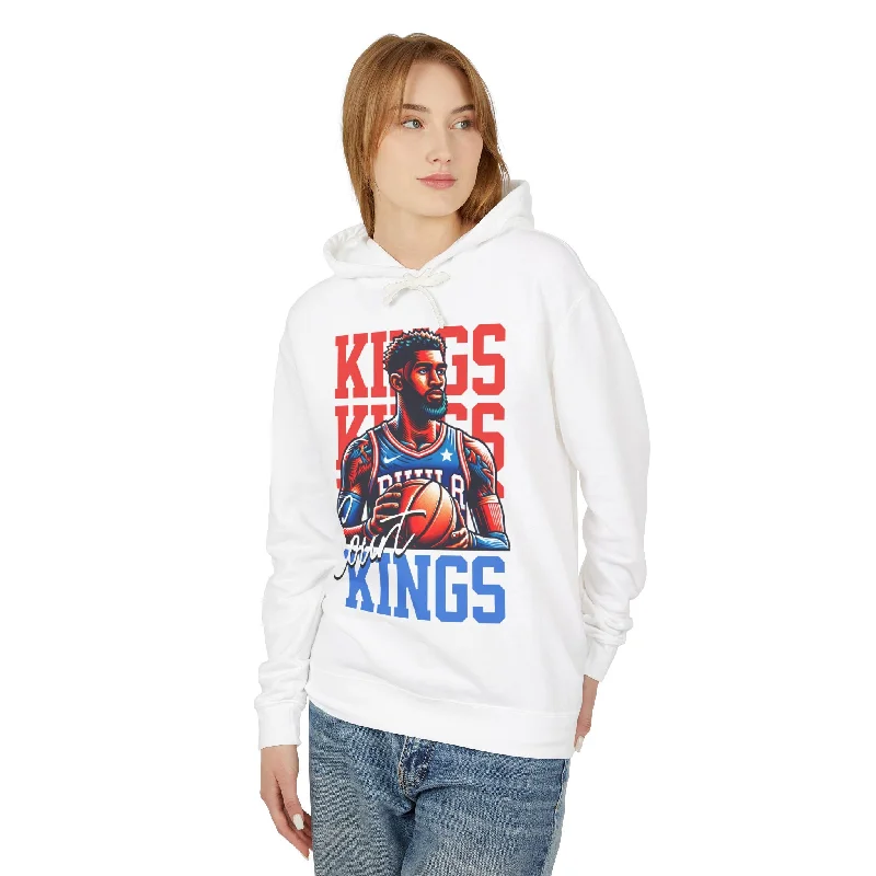 Unisex Lightweight Hooded Sweatshirt 100% Cotton High Definition - Basketball Kings